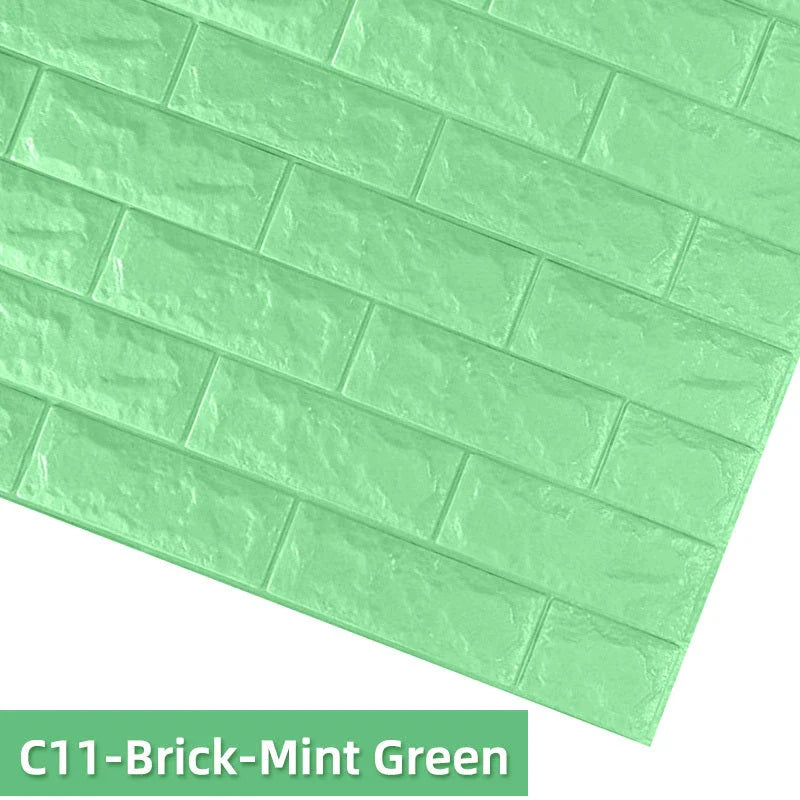 Decorative 3D wall tiles in various colors for a modern bedroom makeover