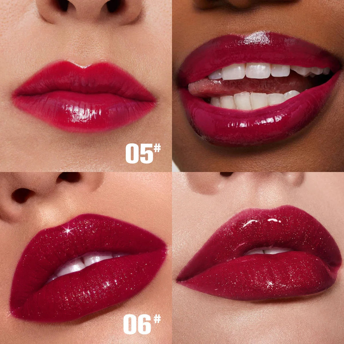 PHOFAY Hydrating Rose Lip Gloss providing a glossy, moisturising finish for beautiful lips