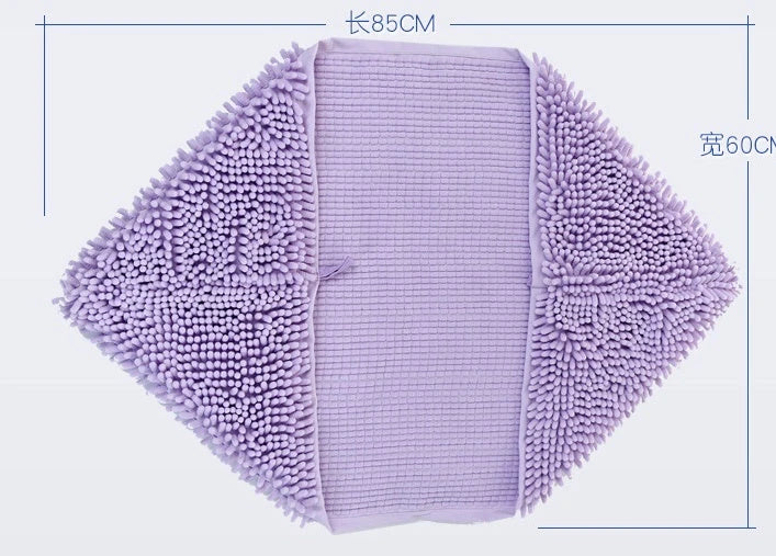 Soft and absorbent pet towels in various colors for bathing dogs and cats