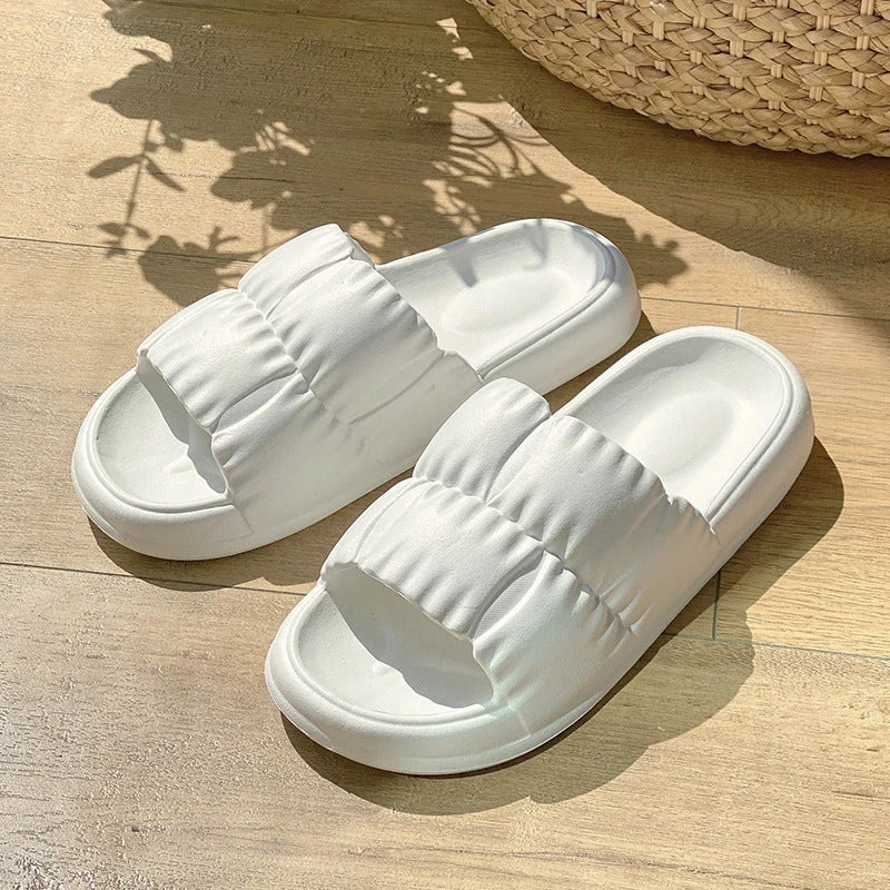 Stylish and comfortable bathroom slippers with a variety of vibrant color options, featuring a durable, waterproof, and anti-slip sole for all-day wear.