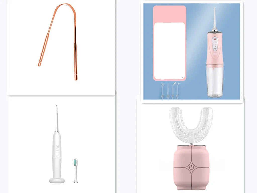 Premium Sonic Electric Toothbrush with Dental Scaler - Powerful Cleaning for a Dazzling Smile