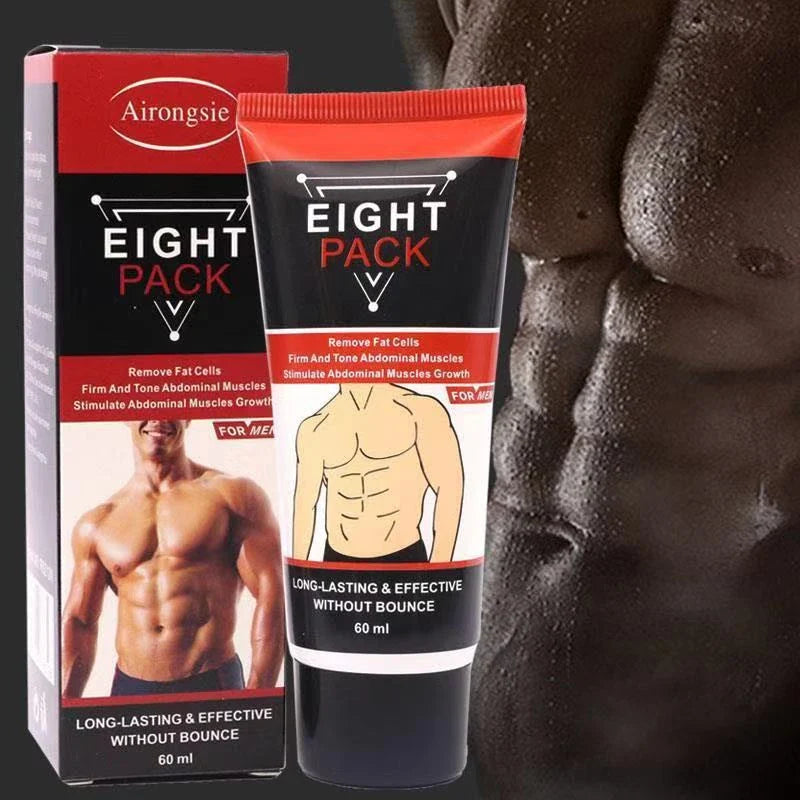 Slimming Body Cream for a Sculpted Eight-Pack Look - Premium Plant-Based Formula Targets Stubborn Fat for a Toned, Chiseled Physique