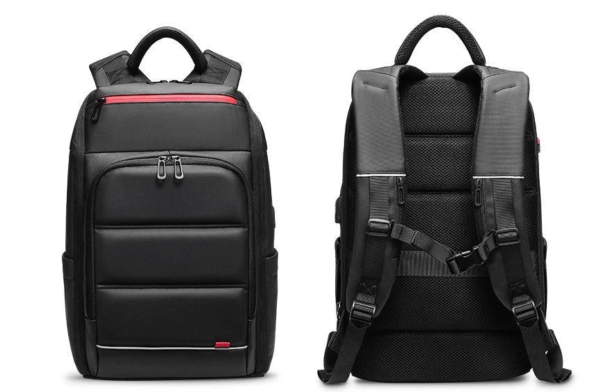 Versatile waterproof backpack with USB charging port, compartments for laptop and daily essentials, lightweight and durable design for commuting and travel