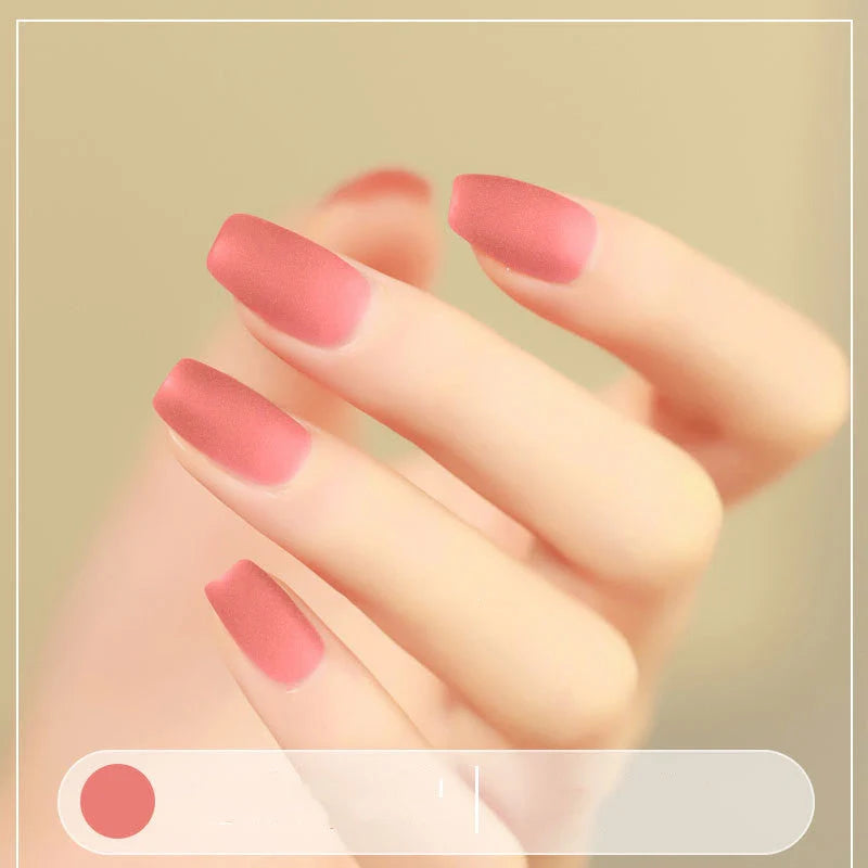 Premium matte nail polish in a variety of chic colours for a flawless finish