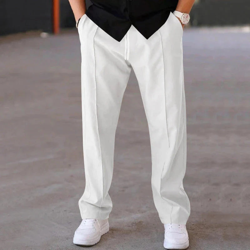 Comfortable and stylish drawstring waist casual pants for men in a variety of colors and sizes