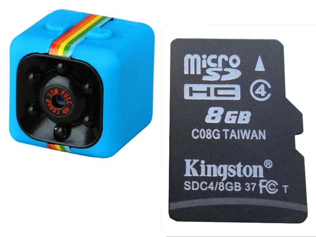 SQ11 Mini Camera with 1080P HD video, night vision, and infrared recording for capturing high-quality footage
