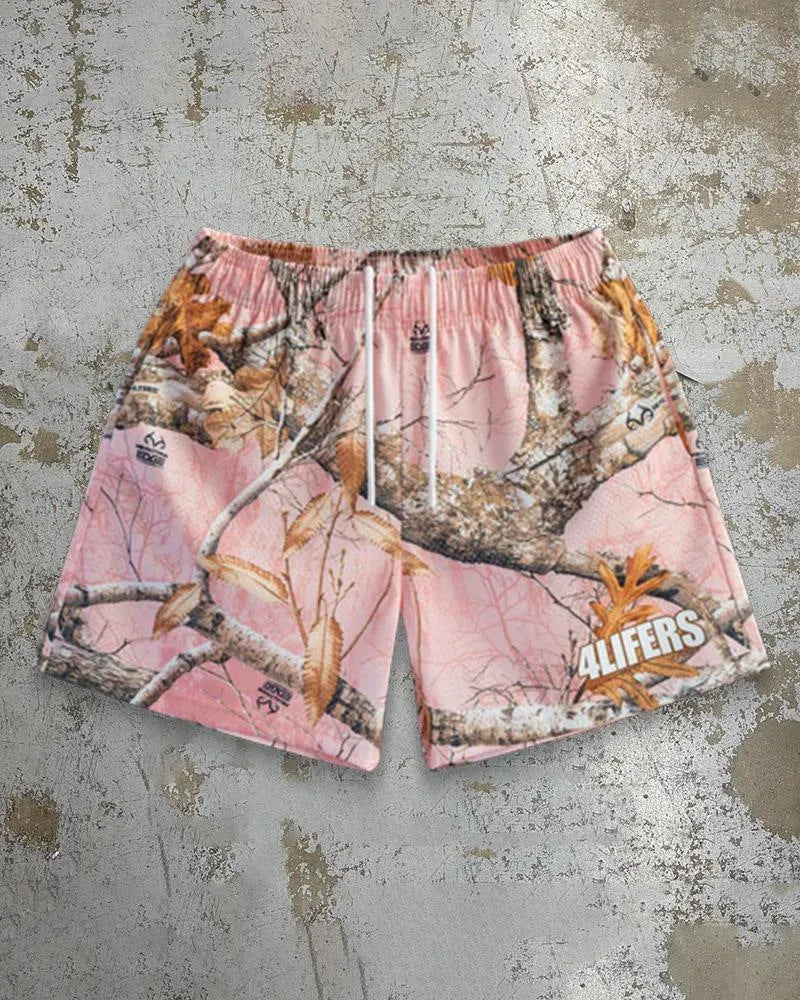 Men's quick-drying beach shorts in milk silk with digital print, loose fit, ten colours, sizes S to 2XL.