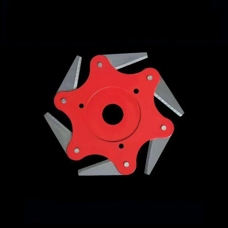 Premium manganese steel mowing blades with flexible design and durable construction for a clean, even lawn cut