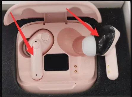 Wireless Bluetooth Earbuds with Digital Display, Noise Reduction, and Long Battery Life