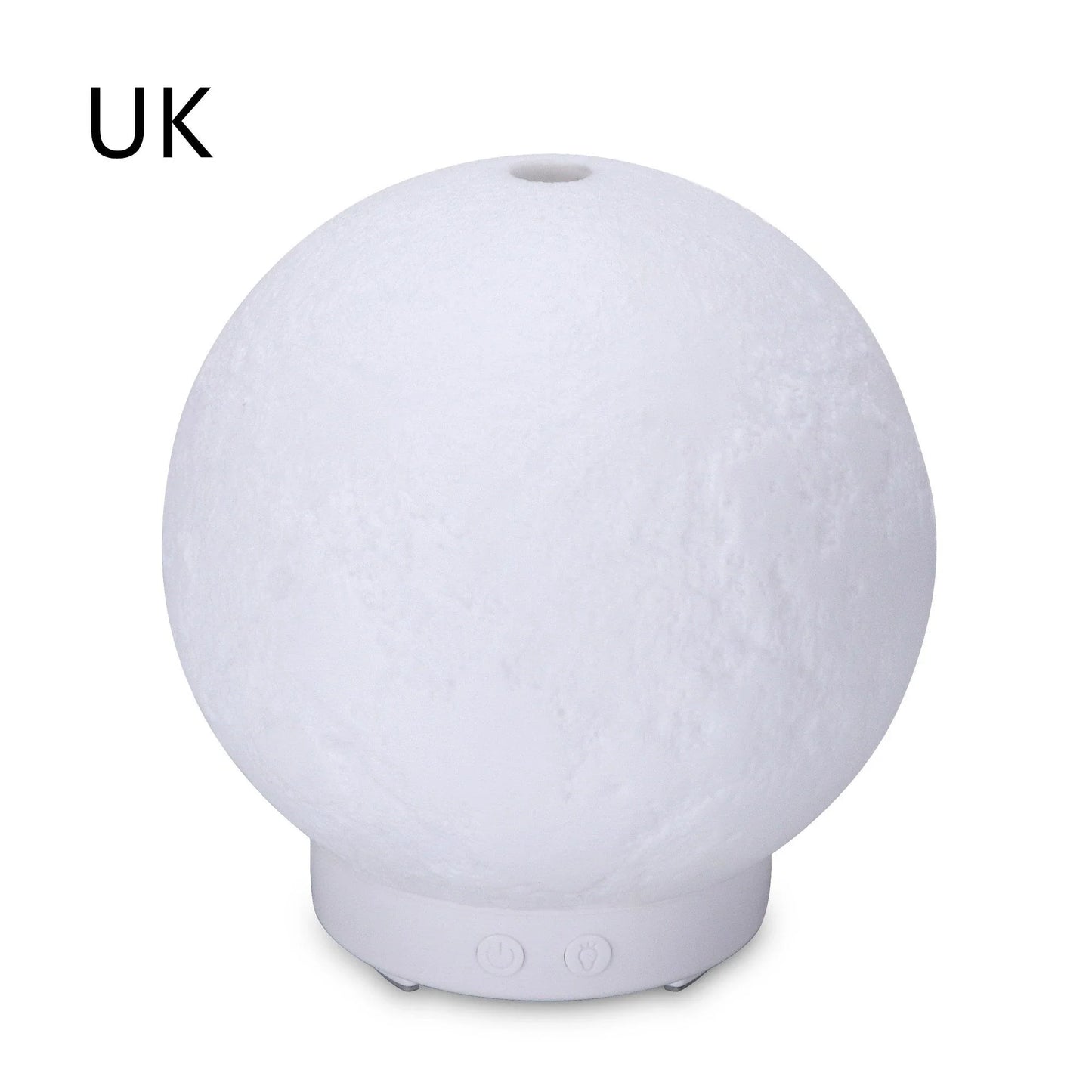Calming Moon Light Ultrasonic Humidifier and Aroma Diffuser with Soothing Mist and Ambient Lighting