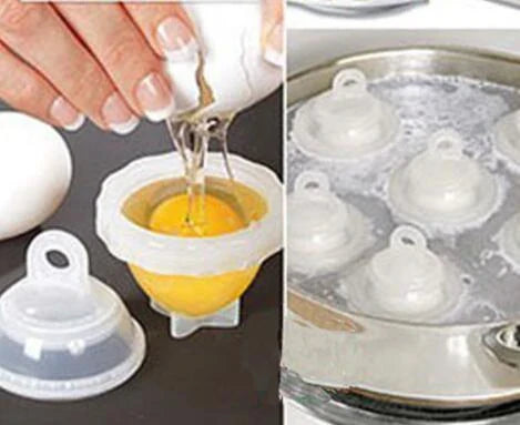 Premium Hard Boiled Egg Cooker Set with Egg White and Yolk Separator Tool for Hassle-Free Egg Preparation