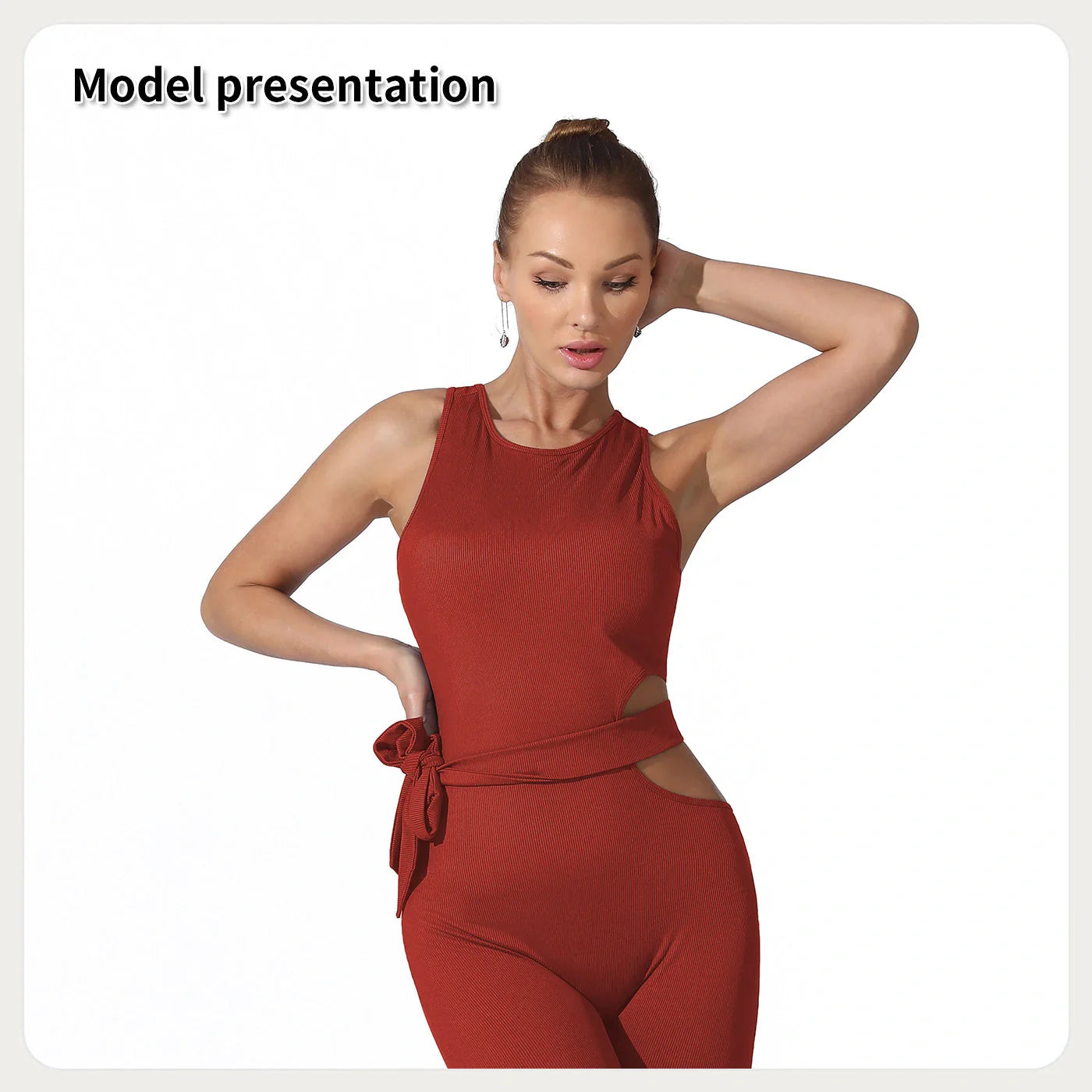 Stylish women's polyester jumpsuit in various colours and sizes for ultimate comfort and fashion.