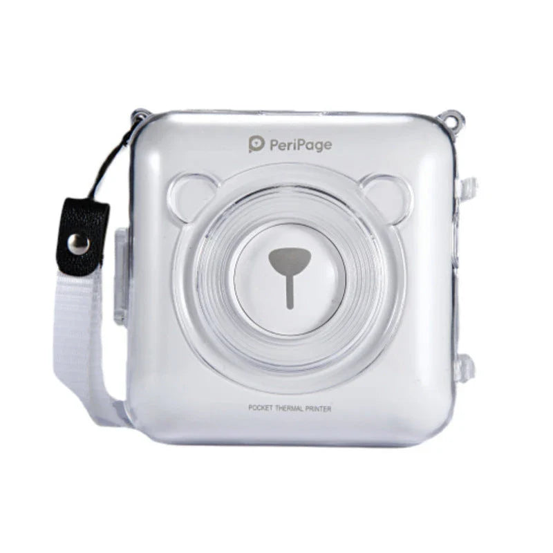 Compact Bluetooth thermal printer for instant photo printing, with wireless connectivity and customizable templates