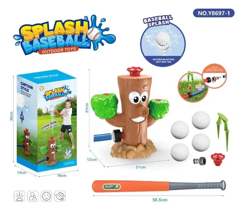Playful backyard water sprinkler with adorable cactus design, perfect for summer fun and outdoor entertainment