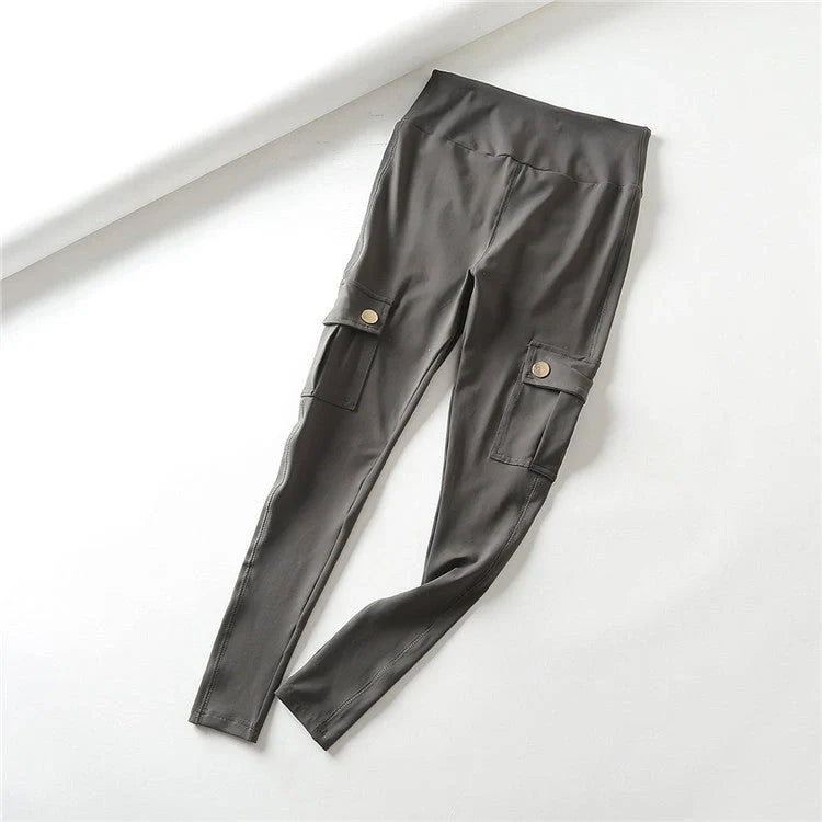 Slim fit high-elastic cotton gym pants in various colours