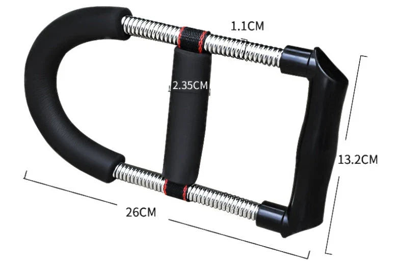 Adjustable grip power trainer for strengthening wrist, forearm, and hand muscles