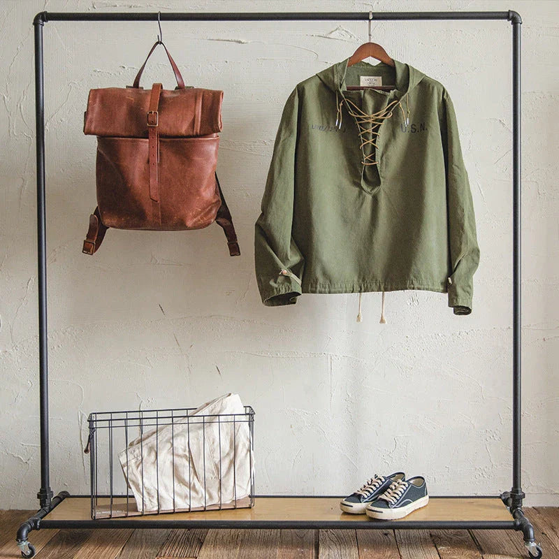 Versatile military-inspired windbreaker jacket for men in army green color, featuring a hooded design and tailored fit