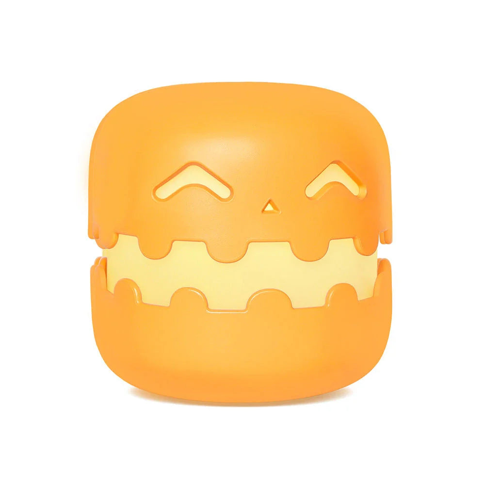 Cozy Pumpkin LED Lamp with soothing silicone design, creating a warm, inviting glow for bedrooms, living rooms, and more