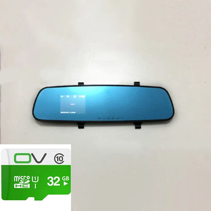 Premium 1080p HD Rearview Mirror Driving Recorder with Motion Detection for Enhanced Road Safety and Security