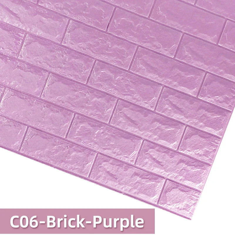Decorative 3D wall tiles in various colors for a modern bedroom makeover