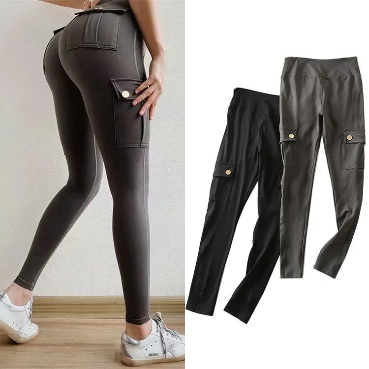 Slim fit high-elastic cotton gym pants in various colours