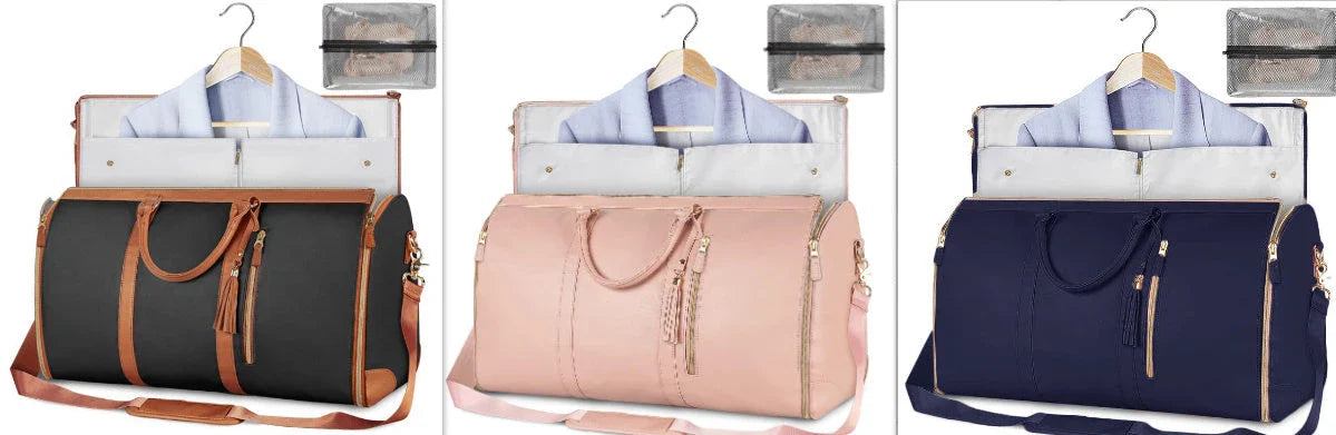 Stylish and durable carry-on travel bag with convenient organization pockets and versatile storage options
