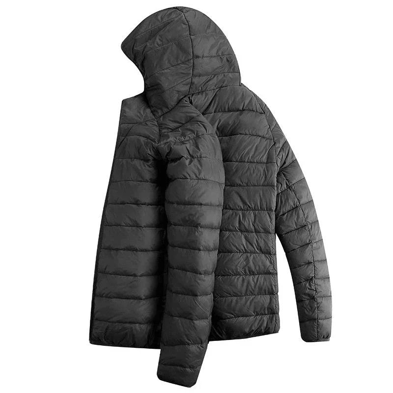 Cozy Men's Winter Hooded Jacket in a variety of stylish colors and styles
