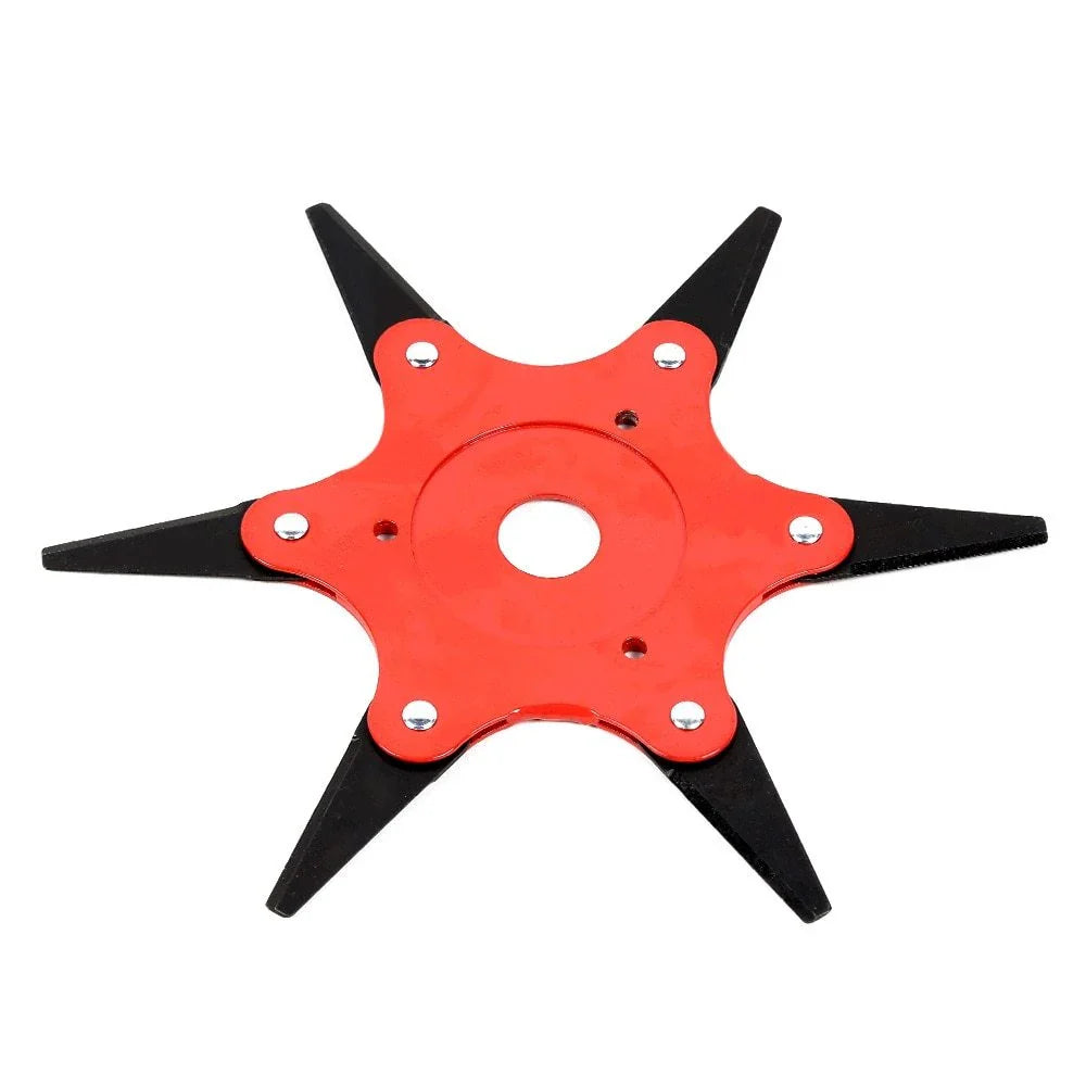 Premium manganese steel mowing blades with flexible design and durable construction for a clean, even lawn cut