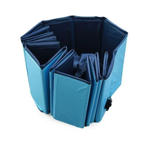 Versatile Foldable Dog Pool - Durable, Portable Pet Bathing and Cooling Oasis