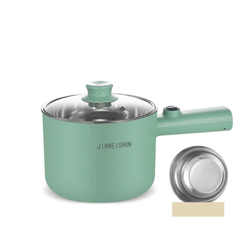 Versatile Electric Hot Pot with Stainless Steel Construction and Nonstick Interior