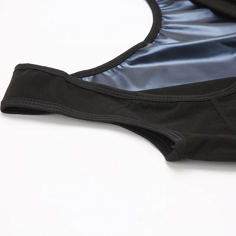 Men's Neoprene Sweat Vest for Accelerated Calorie Burn and Slimming Bodyshape
