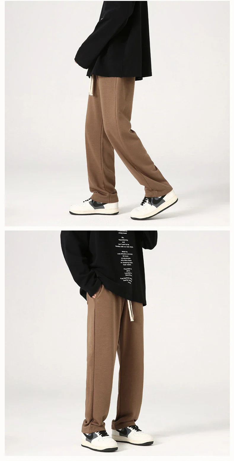 Loose, comfortable casual trousers in a variety of classic colours for the British style enthusiast