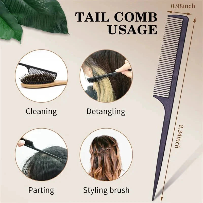 Premium boar bristle and wooden hair brush for frizz control, shine enhancement, and hair protection