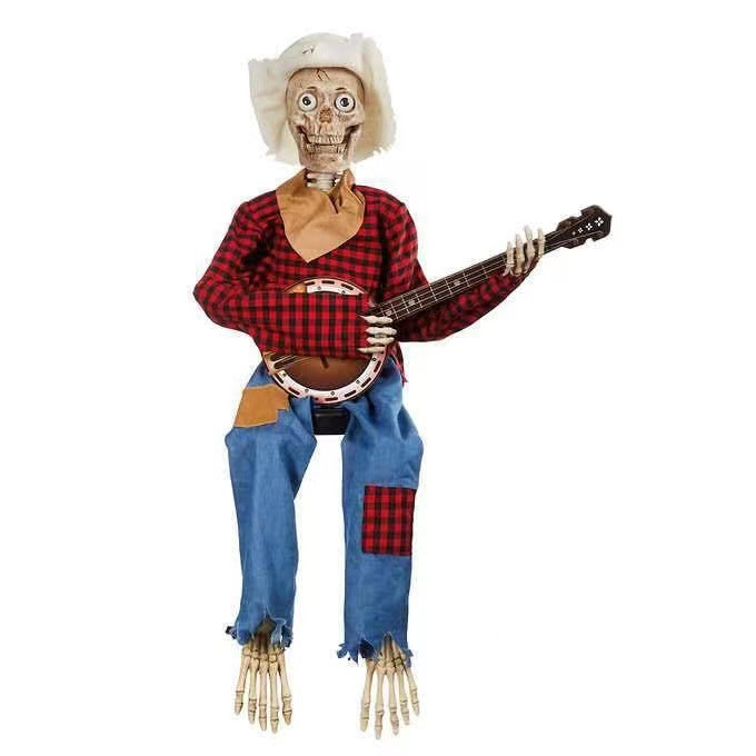 Homeenjoy UK Funny Animated Dueling Banjo Skeletons