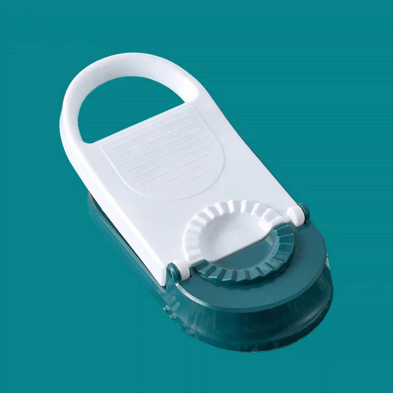 Ergonomic dumpling press tool made of food-grade plastic for easy and convenient homemade dumplings