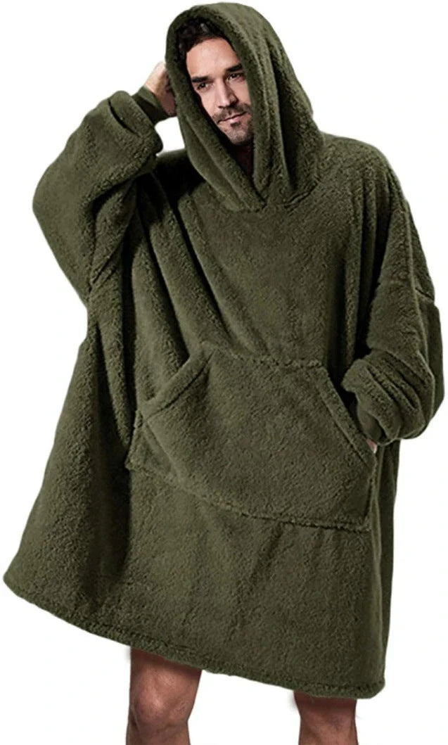 Cozy and comfortable hooded sweatshirt with spacious front pocket, available in a variety of classic colors