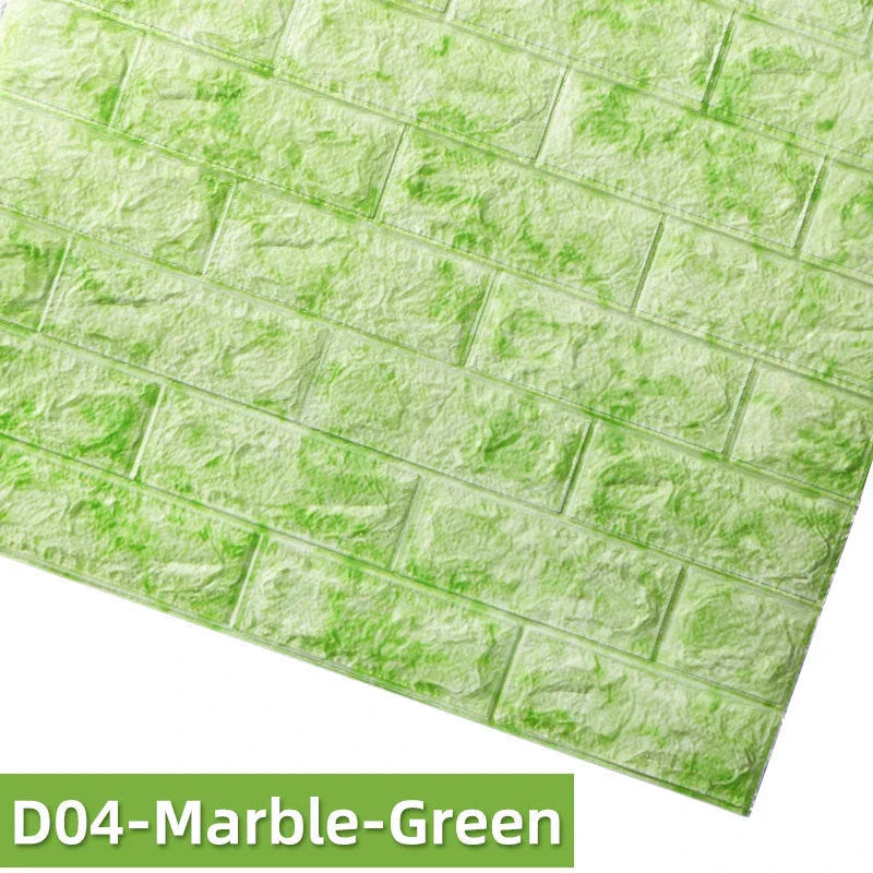 Decorative 3D wall tiles in various colors for a modern bedroom makeover
