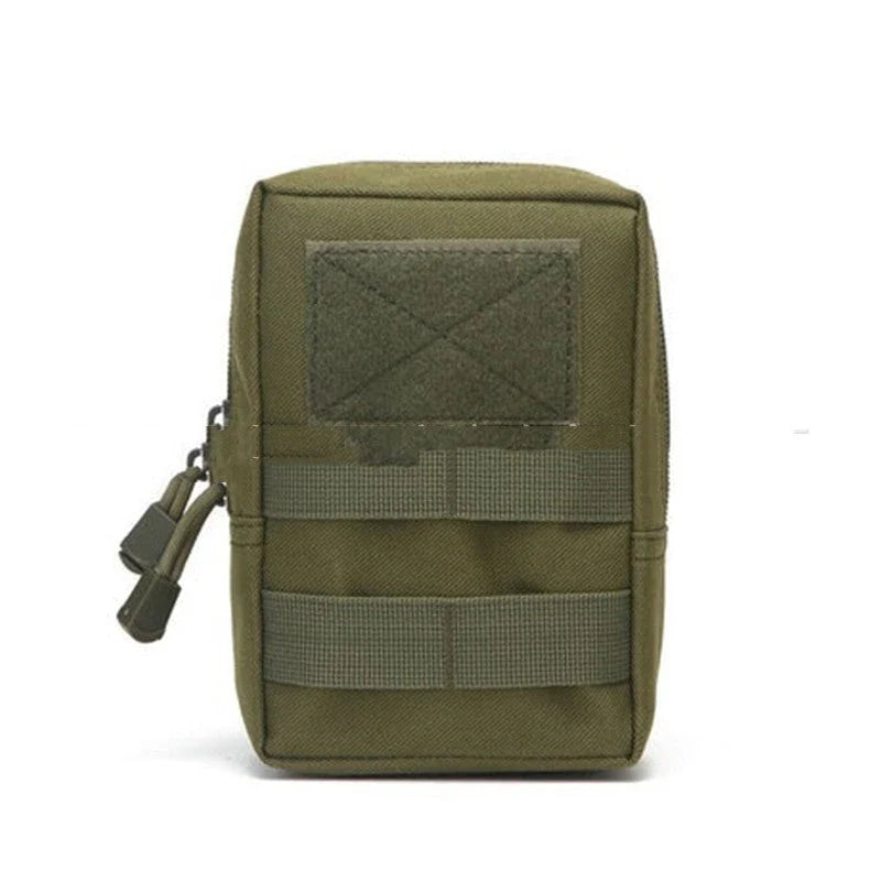 Premium tactical dog harness with reinforced metal buckles, customizable morale patches, and a top handle for control and lifting.