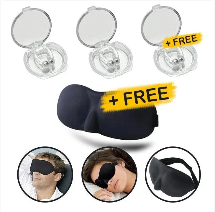 Silicone Anti-Snoring Device - Magnetic Technology for Comfortable, Snore-Free Sleep