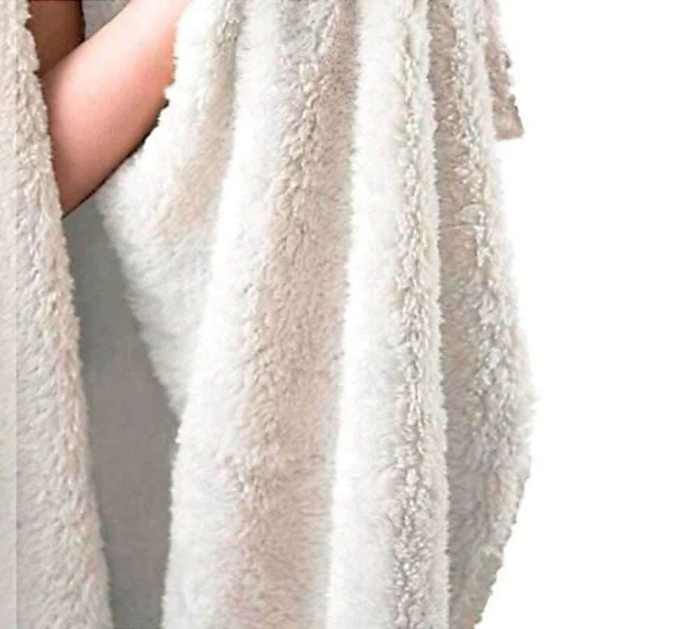 Cozy flannel burrito blankets in round and rectangular shapes, featuring a fun food-inspired design