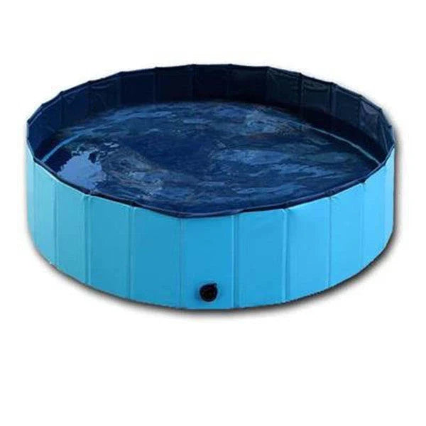 Versatile Foldable Dog Pool - Durable, Portable Pet Bathing and Cooling Oasis