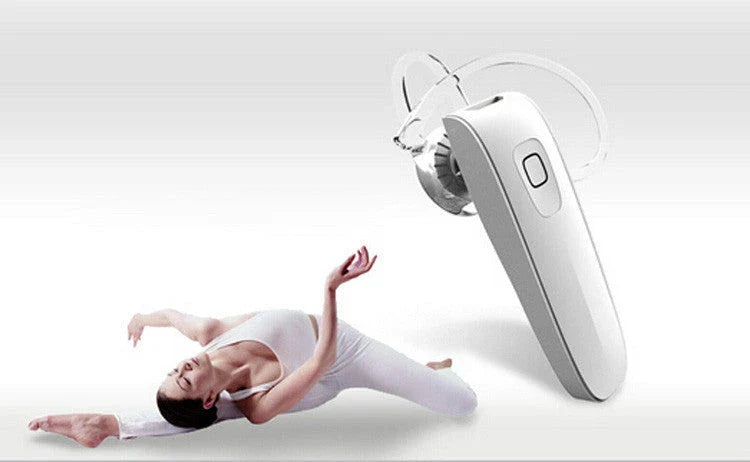 Compact Bluetooth Headset for Smartphones with Wireless Connectivity, Voice Control, and Extended Battery Life