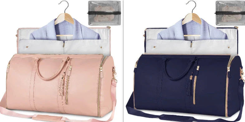Stylish and durable carry-on travel bag with convenient organization pockets and versatile storage options
