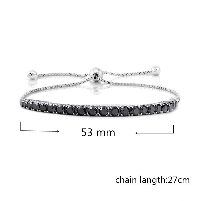 Elegant Zircon Round Bracelet for Women - Stylish and Sophisticated