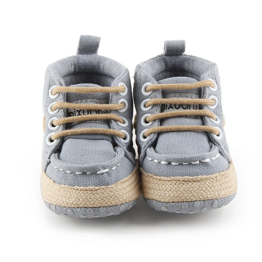 Jobon stylish cotton baby shoes for toddlers in various colors