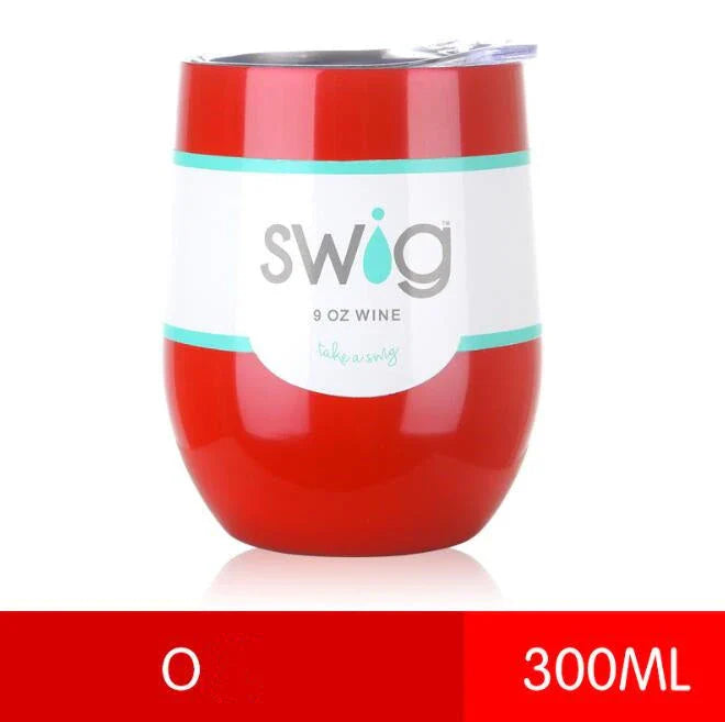 Premium 9 oz stainless steel insulated tumbler with secure lid, available in multiple vibrant colors