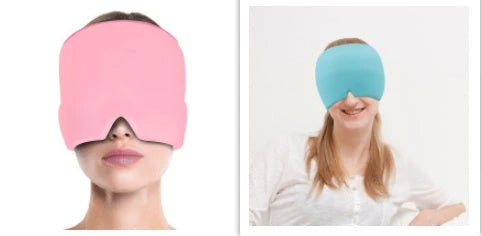Soothing Ice Eye Mask for Headache Relief - Cooling Therapy for Relaxation