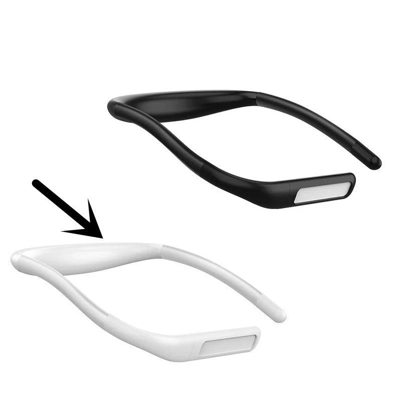 Hands-Free LED Neck Light with Adjustable Gooseneck Design for Reading, Crafting, and Nighttime Activities