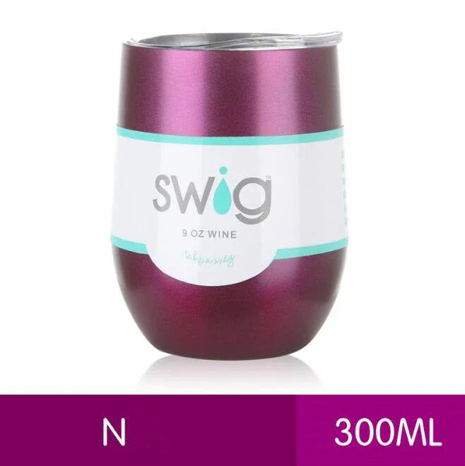Premium 9 oz stainless steel insulated tumbler with secure lid, available in multiple vibrant colors