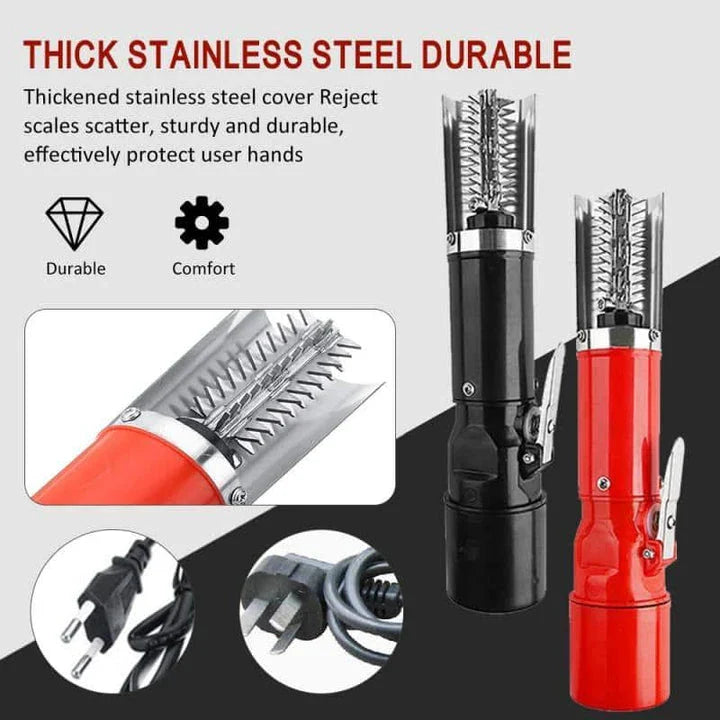 Trendha Electric Fish Scaler - Powerful Cordless Design for Effortless Seafood Prep